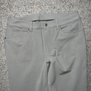 Lululemon Athletica Sage Gray Slim Chinos 33 x 29